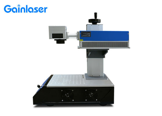 प्लास्टिक के लिए Gainlaser 3Watt पोर्टेबल लेजर मार्किंग मशीन